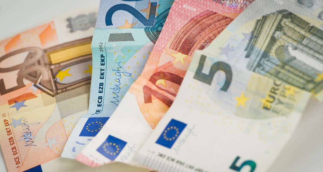 The illustration shows the European currency, the Euro, Friday 11 March 2016. BELGA PHOTO ALINE BRUGMANS