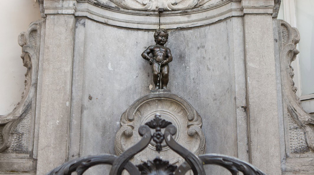 20140422 - BRUSSELS, BELGIUM: Illustration picture shows the 'Manneken Pis' statue in Brussels, Tuesday 22 April 2014. BELGA PHOTO SISKA GREMMELPREZ
