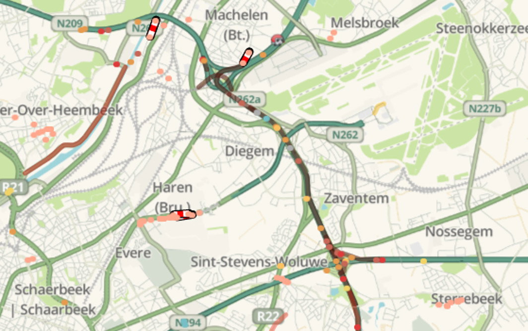 Waze - Diegem