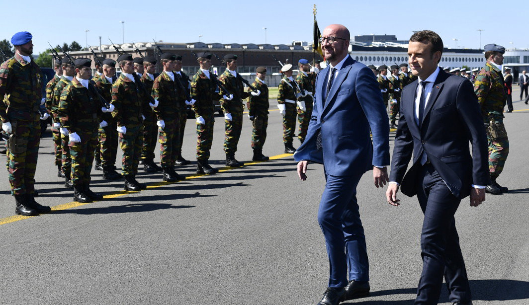 Emmanuel Macron - Charles Michel 2