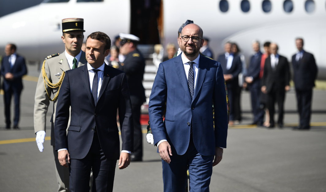 Emmanuel Macron - Charles Michel 1
