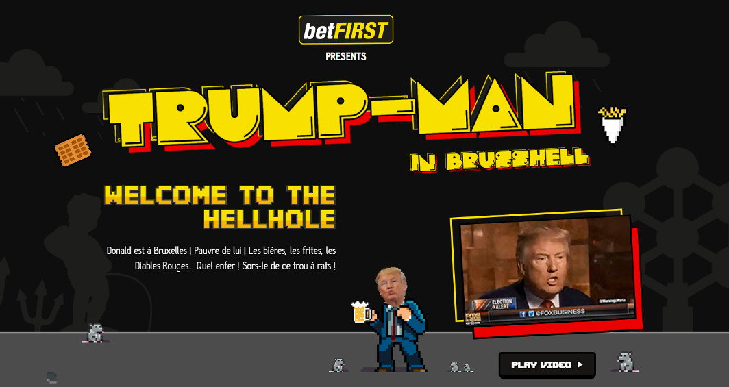 Trumpman - Bruxelles