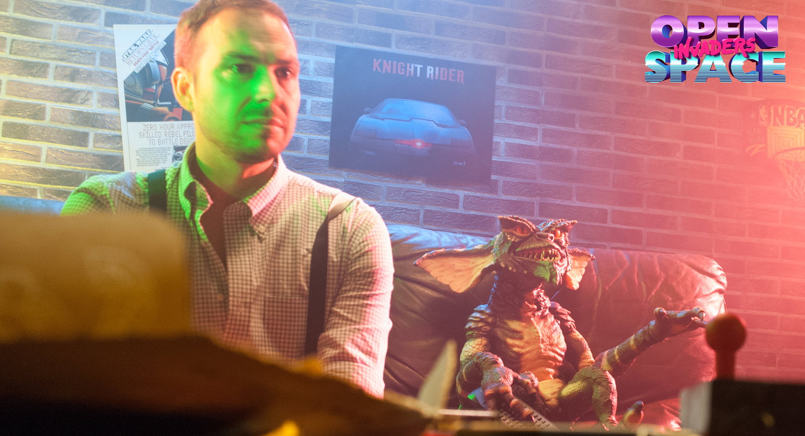 Open Space Invaders - Photo Tournage et Logo