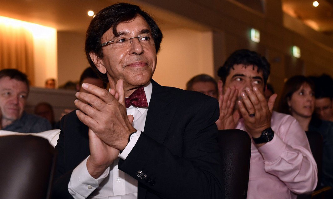 PS' chairman Elio Di Rupo pictured during an extraordinary congress of FGTB-ABVV socialist trade union, Friday 09 June 2017, in Brussels. BELGA PHOTO ERIC LALMAND
