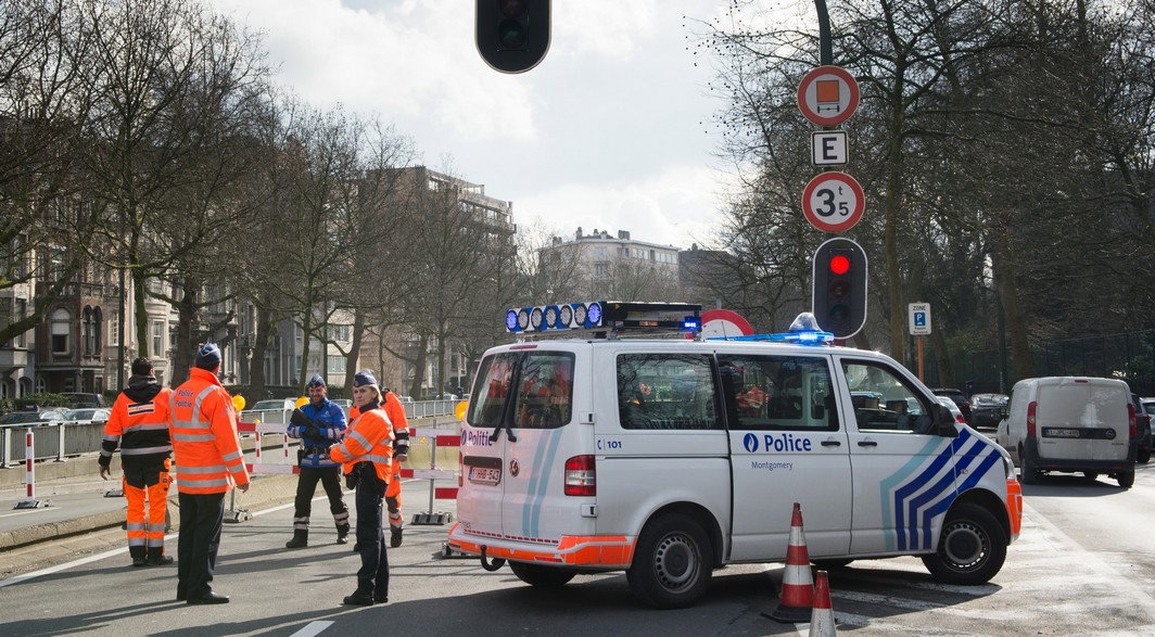 Illustration picture shows the Tunnel Montgomery - Montgomerytunnel tunnel in Brussels, which is closed in both directions due to safety concerns, Wednesday 24 February 2016. BELGA PHOTO BENOIT DOPPAGNE