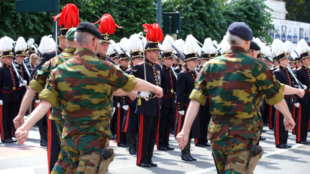 Illustration picture shows Belgian National Day, in Brussels, Thursday 21 July 2016. BELGA PHOTO NICOLAS MAETERLINCK
