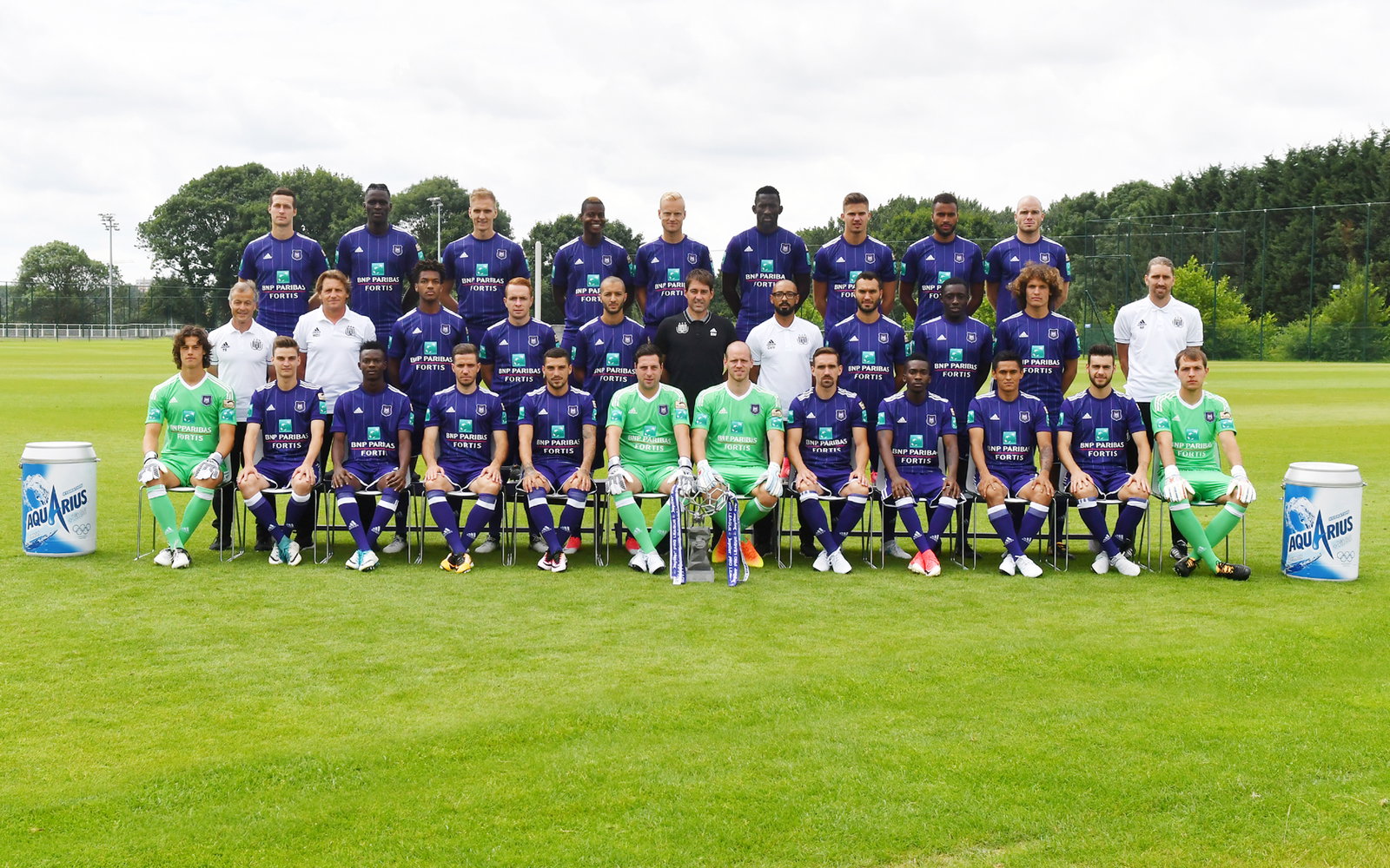 RSC Anderlecht - Photo officielle 2017-2018