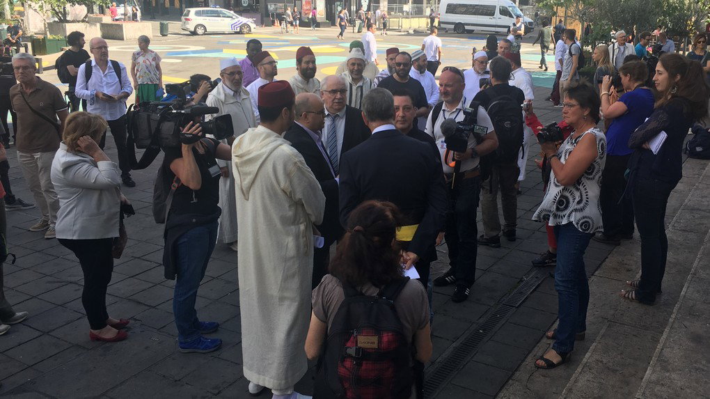 Imams - Marche contre le Terrorisme - Bruxelles 2