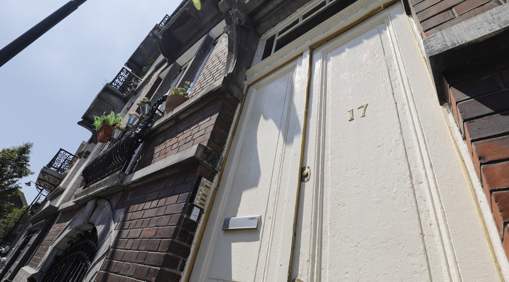 Illustration shows  a house in Anderlecht, Brussels, after a house search by the police regarding terrorist attacks, Wednesday 05 July 2017. BELGA PHOTO THIERRY ROGE
