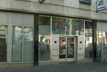 L'occupation d'un bâtiment par 80 sans-abris à Bruxelles menacée faute de moyens - BX1