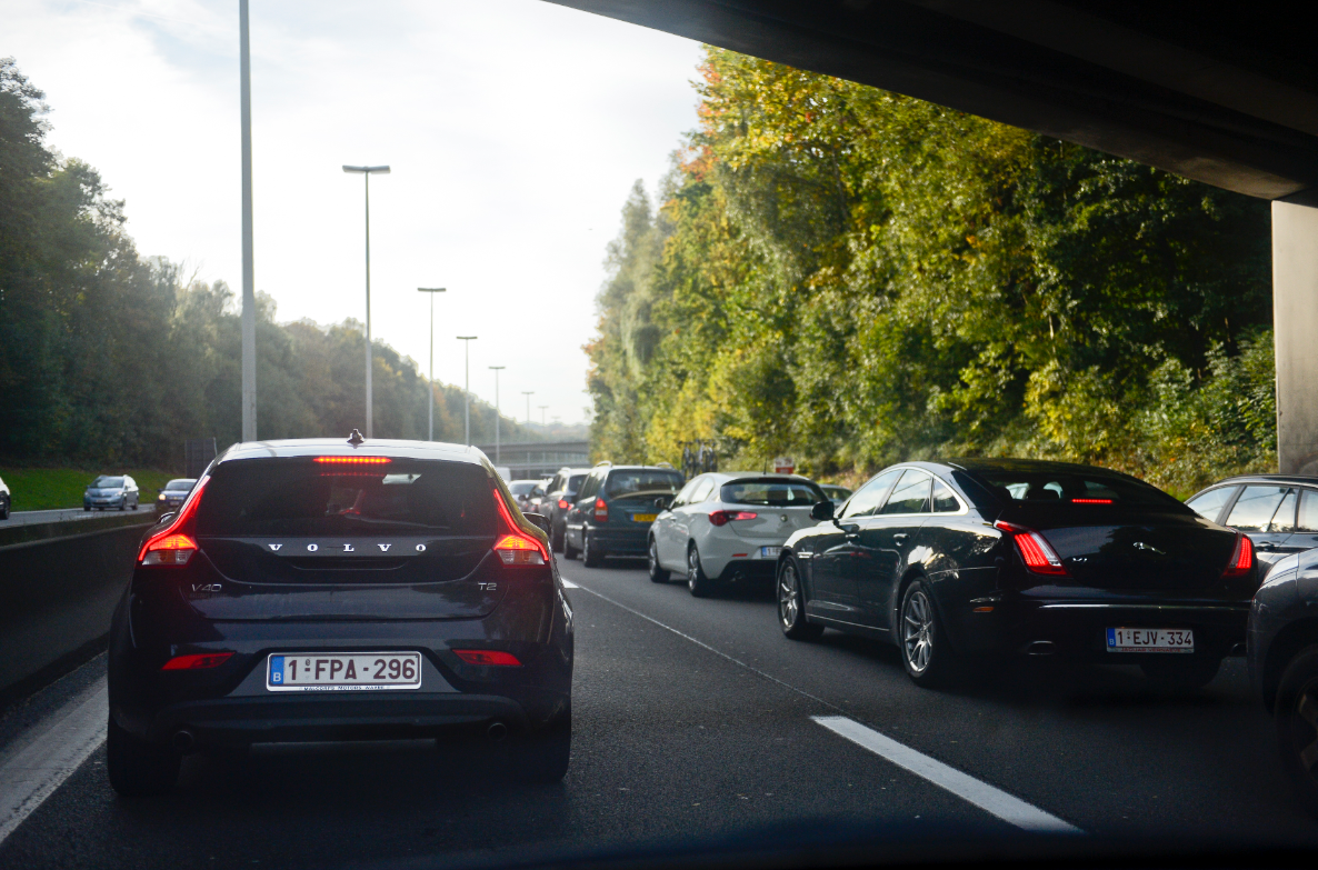 Gros embarras de circulation sur le Ring après un accident à la hauteur de Hoeilaart - BX1