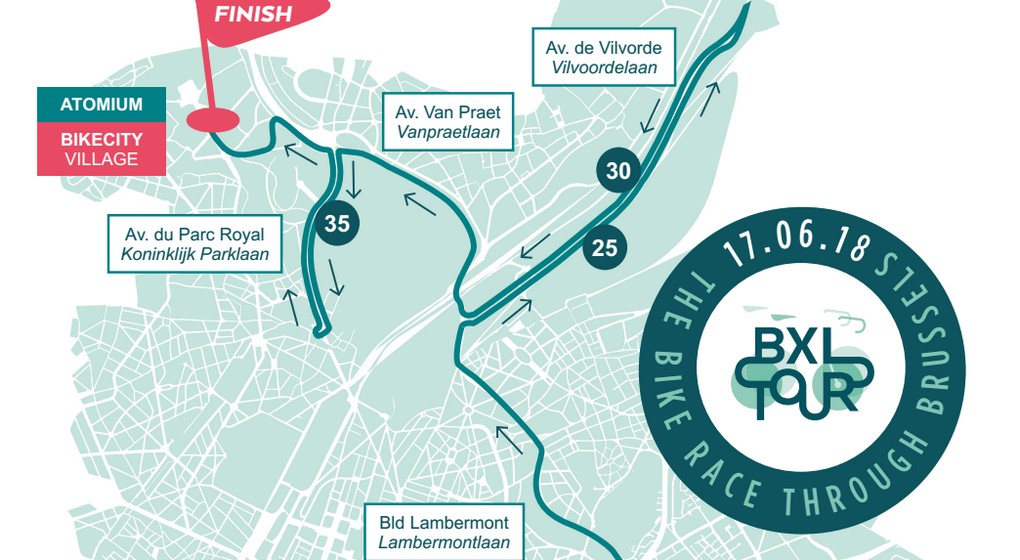BXL Tour 2018 étendu à 40 kilomètres - bx1