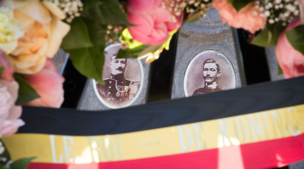 Hommage aux soldats durant la cérémonie de commémoration de la Première Guerre mondiale
