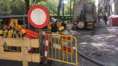 Chantier inconnu à avenue louise sur Bruxelles - BX1