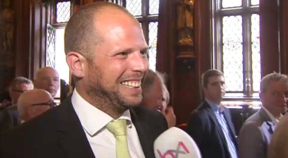 Theo Francken - Interview BX1 - Hôtel de Ville de Bruxelles