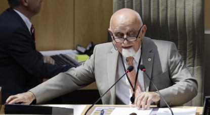 Jan Peumans - Parlement flamand - Belga Thierry Roge