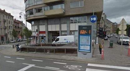Station Prémétro Albert Forest - Google Street View