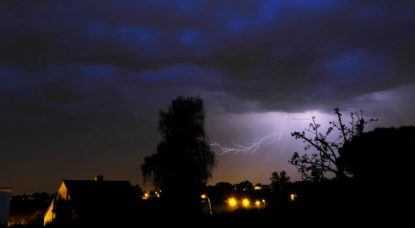 Orage Tonnerre - Météo Nuages - Belga Nicolas Maeterlinck