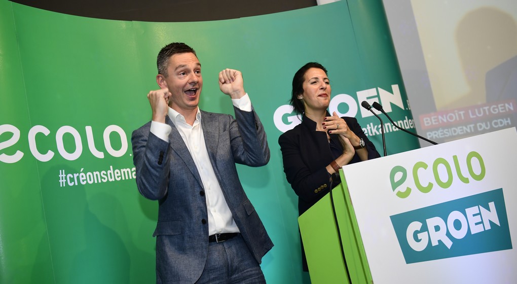 Ecolo-Groen - Joie Benoit Hellings Zakia Khattabi - Belga Laurie Dieffembacq