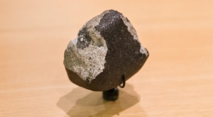 Météorite de Tintigny - Muséum des Sciences Naturelles