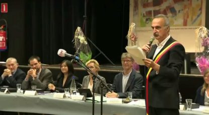 Conseil communal Watermael-Boitsfort - Bourgmestre Olivier Deleuze - 05122018