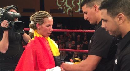 Boxe - Sanae Jah Twitter - Combat Karlsruhe 26012019