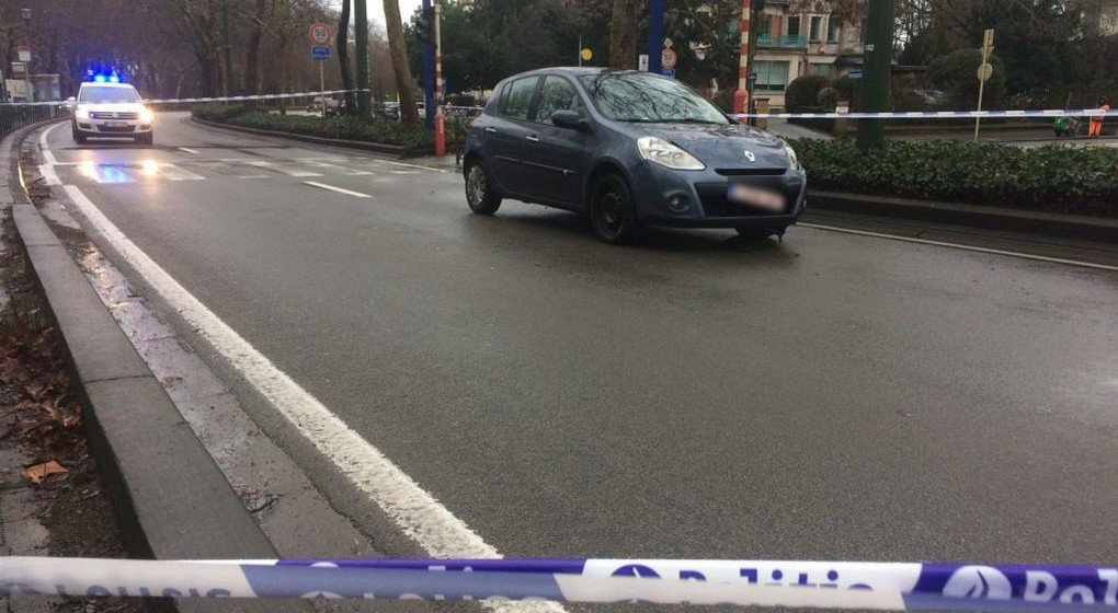 Accident Schaerbeek Heliotropes - Flou