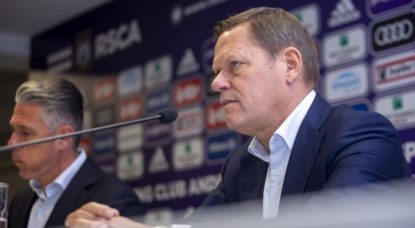 Frank Arnesen - RSC Anderlecht - Belga Hatim Kaghat