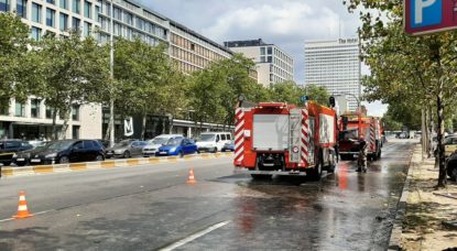 Louise - Pompiers Fuite hydrocarbure - Philippe Jacquemotte