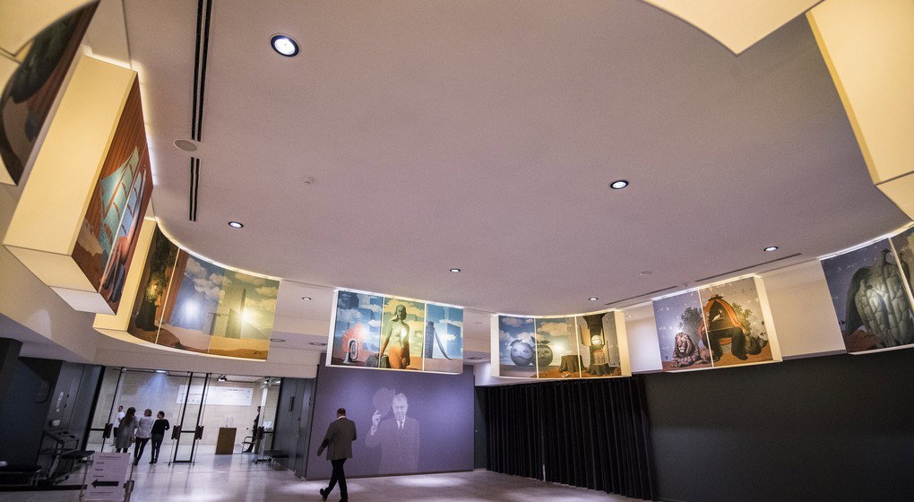 Musée Magritte - Salle principale - Belga Laurie Dieffembacq