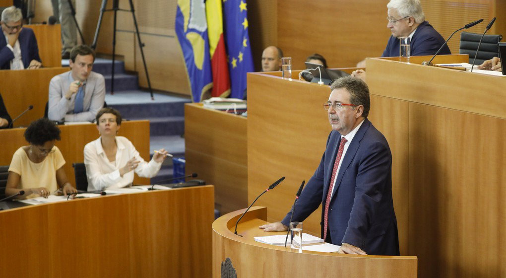 Rudi Vervoort - Parlement bruxellois - Belga Thierry Roge