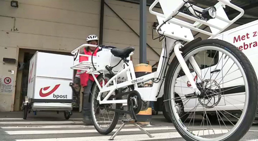Vélo-Cargo Bpost - Illustration BX1