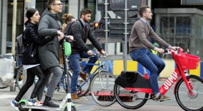 Trottinette Lime - Vélo Jump - Belga Eric Lalmand