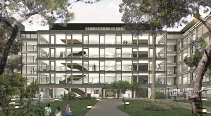 Bâtiment U - Futur centre administratif Uccle - Architecte BAEV