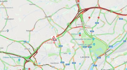 Accident Ring Jette - Google Maps