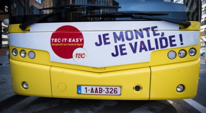 TEC Bus Transports en Commun - Belga Laurie Dieffembacq