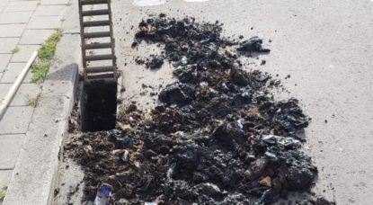 Déchets Sacs déjection canine - Ganshoren - Facebook Stéphane Obeid