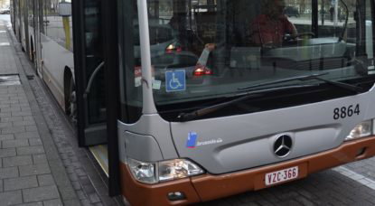Illustration Bus STIB - Belga Dirk Waem