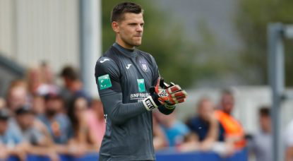 Hendrik Van Crombrugge - Gardien RSC Anderlecht - Belga Bruno Fahy