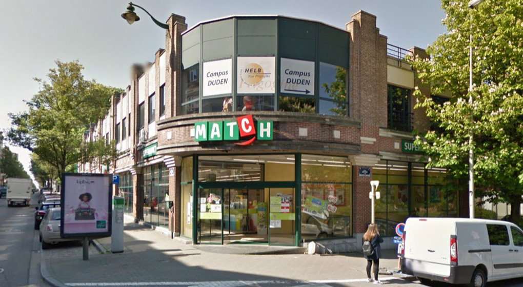 Supermarché Match Forest - Google Street View