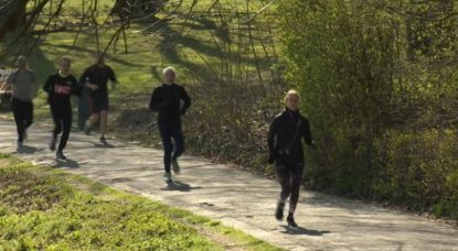 Course à pied - Joggin - Parc de la Woluwe - Capture BX1