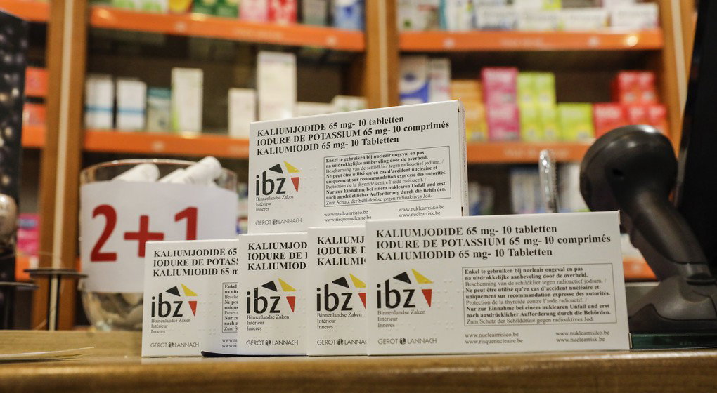 Pastille Comprimé iode - Belga Thierry Roge