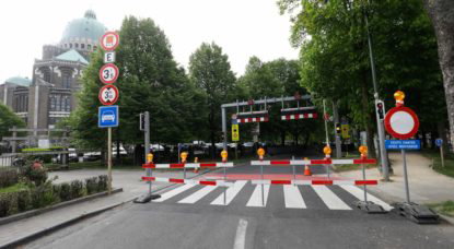 Chantier travaux Tunnel Léopold II Fermé - Belga Thierry Roge