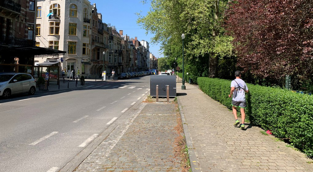 Jogging Parc Josaphat Schaerbeek Confinement - Thomas Dufrane BX1