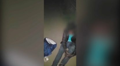 Migrant soudanais Violences policières - Capture D.R. BX1