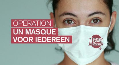 Opération 1 masque pour iedereen - Commune Auderghem