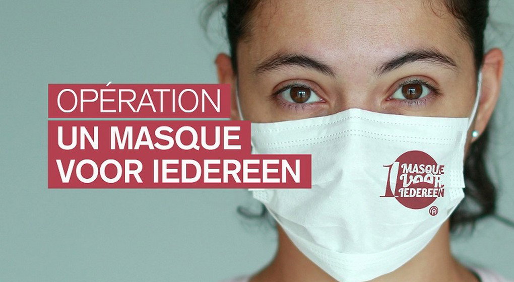 Opération 1 masque pour iedereen - Commune Auderghem