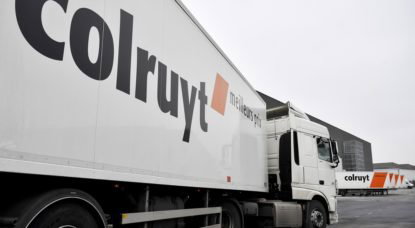 Magasin Colruyt - Camion - Belga Dirk Waem