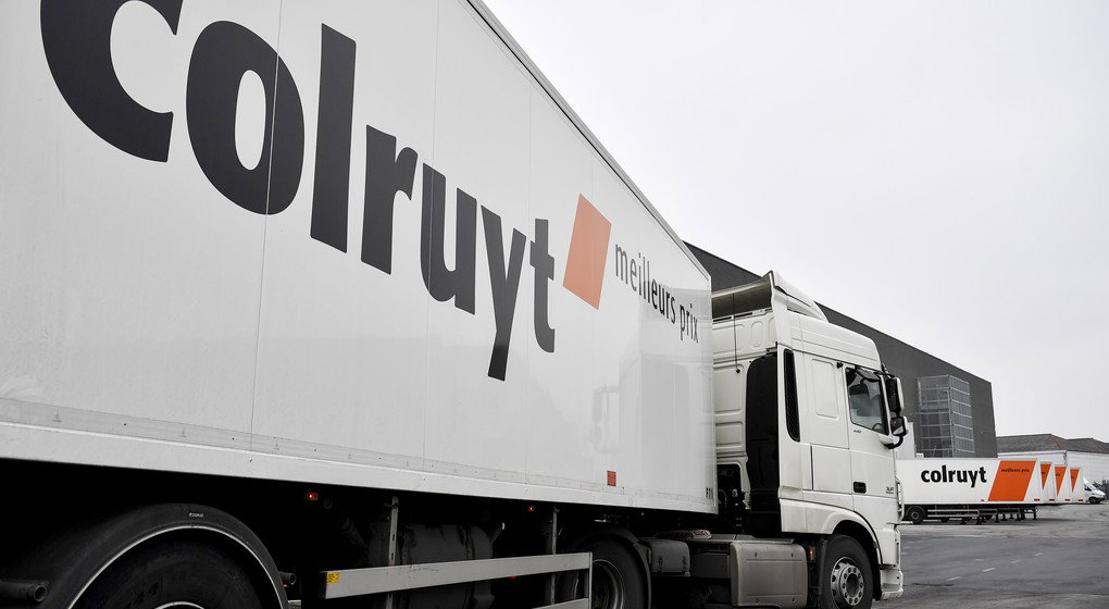 Magasin Colruyt - Camion - Belga Dirk Waem