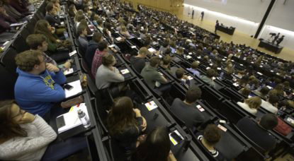 Auditoire Université UGent Belga Nicolas Maeterlinck